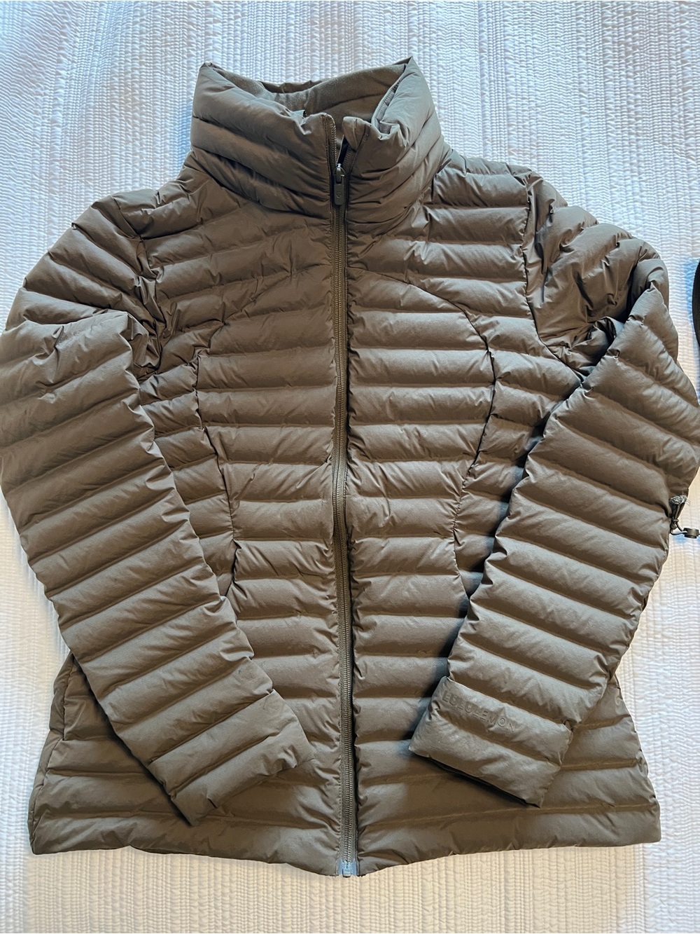 Lululemon Pack It Down Jacket Olive Brown Down Puffer - Women